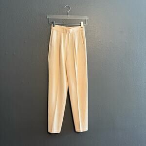 St. John Santana Knit Pleated Pants Size 2